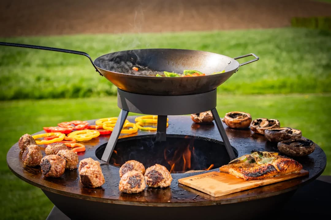 Wok Set - TIGER FIRE Plancha BBQ 88