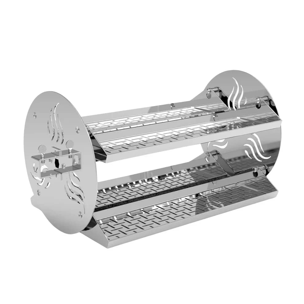 RVS Rotisserie Mand - TIGER FIRE Plancha BBQ 88-112