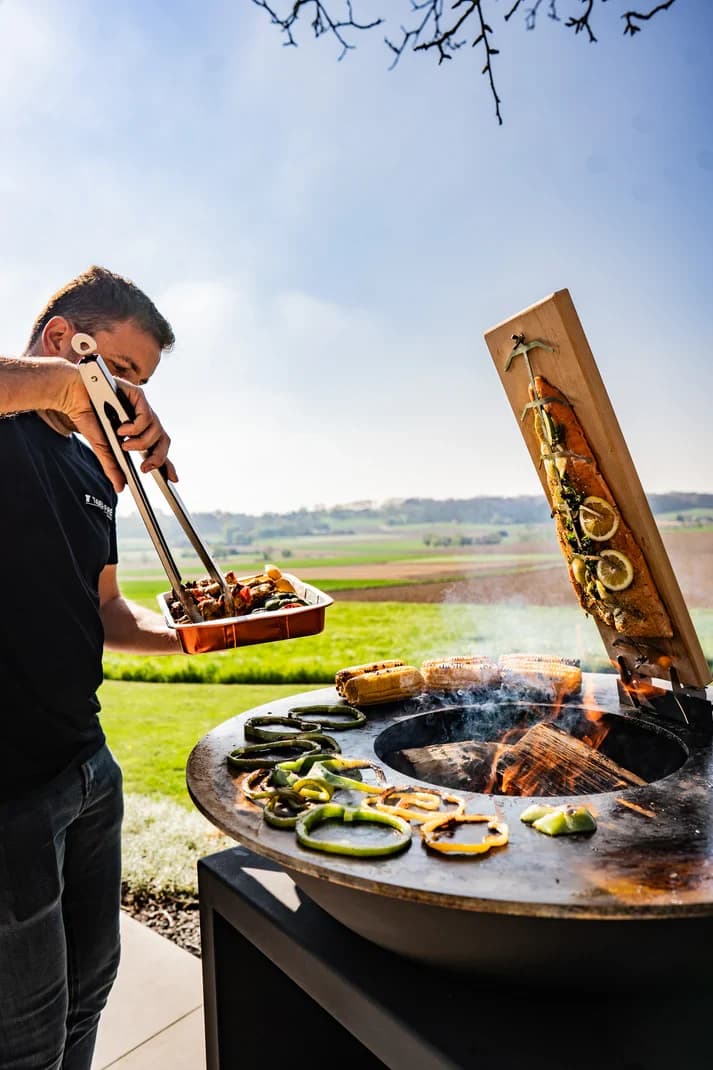 Salmon Smoking Plank - TIGER FIRE Plancha BBQ 112
