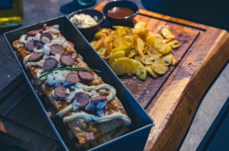Frikandel-Kuchen/ Torte/ Lasagne - BBQ Rezept