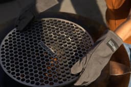 Lederhandschuhe - Tiger Fire Plancha BBQ