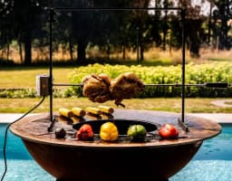 Pro Rotisserie Kit - TIGER FIRE Plancha BBQ 88-112