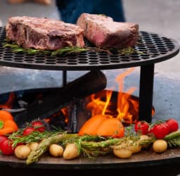 Grill Riser Honey - Tiger Fire Plancha BBQ 88