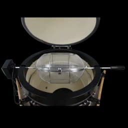 RVS Rotisserie Mand voor Kamado BBQ - PiRo Original