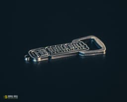 Grill Bill Bottle Opener and Keyring