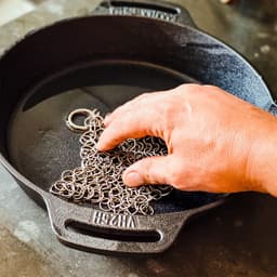 Scrubber Pad - Cast Iron - Valhal Outdoor
