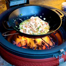 Wok Pan 36cm - Valhal Outdoor - two handles
