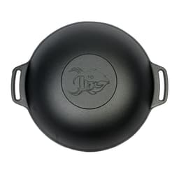 Wok Pan 36cm - Valhal Outdoor - two handles