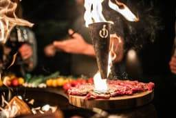 Churrasco Forged Flambadou