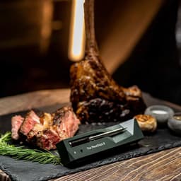 Kabelloses Thermometer - The Meatstick X Set - Schwarz