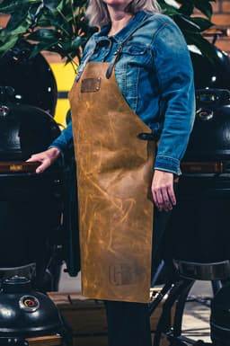 Grill Bill BBQ-Schürze aus Leder