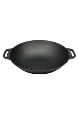Wokpfanne 36cm - Valhal Outdoor - zwei Griffe