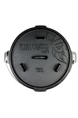 Dutch Oven 8L - Valhal Outdoor - ohne Füße