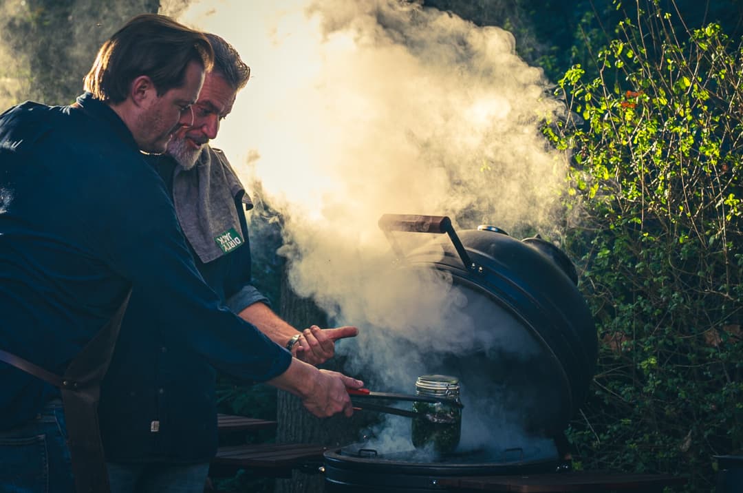 Frische Smokey-Chimichurri mit Knochenmark