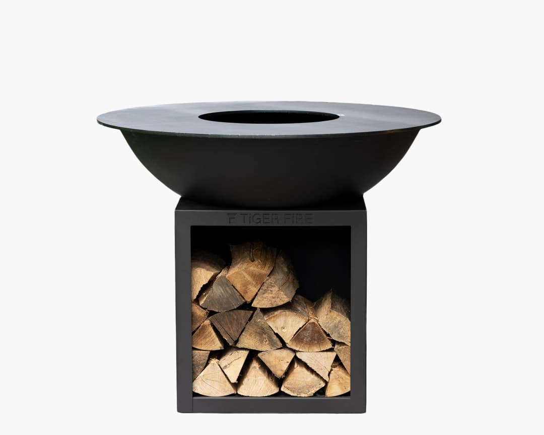 Plancha BBQ, 112 Classic Storage Black - Tiger Fire