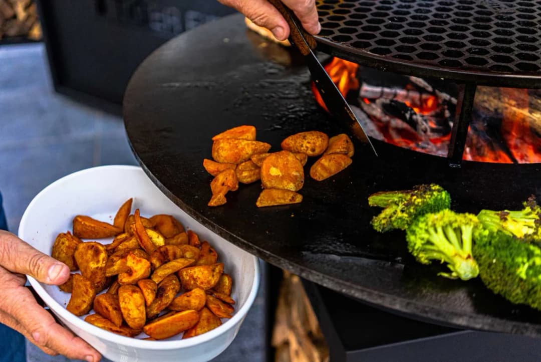 Plancha BBQ, 88 Classic Bronze & Black - Tiger Fire