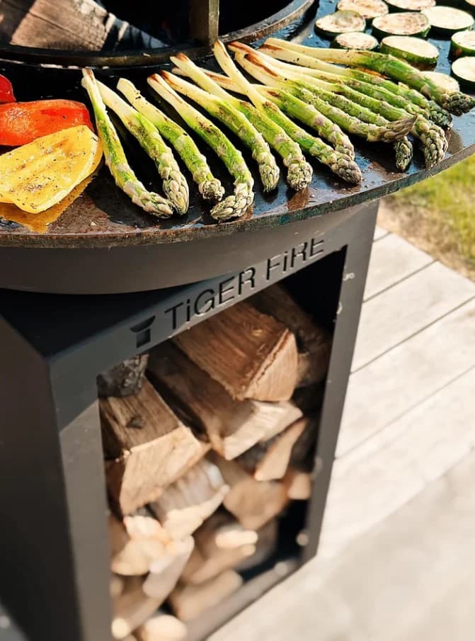 Plancha BBQ, 88 Classic Storage Black X-Flow - Tiger Fire