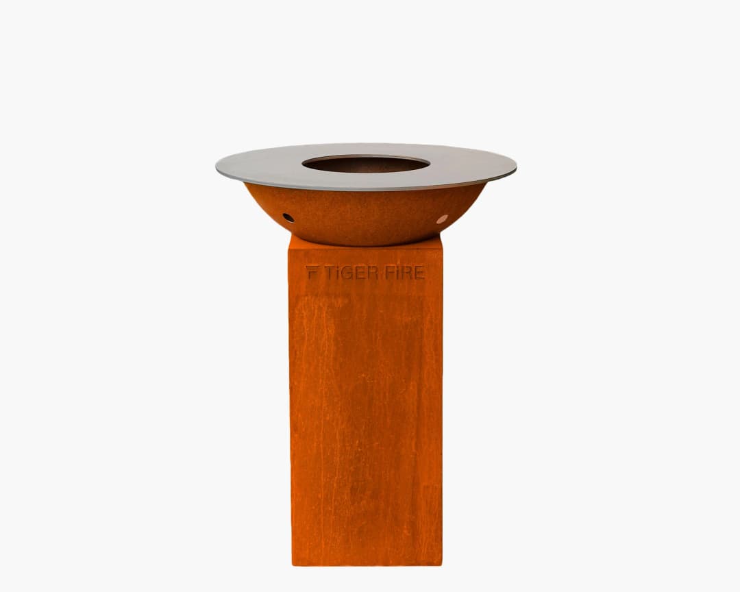 Plancha BBQ, 70 Classic Corten Staal - Tiger Fire