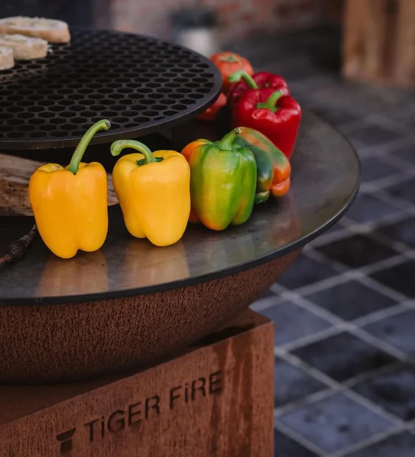 Plancha BBQ, 112 Classic Corten Staal - Tiger Fire