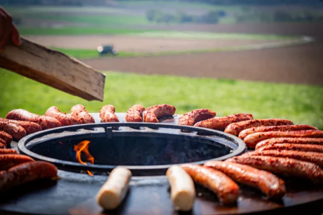 Plancha BBQ, 70 Classic Corten Staal - Tiger Fire