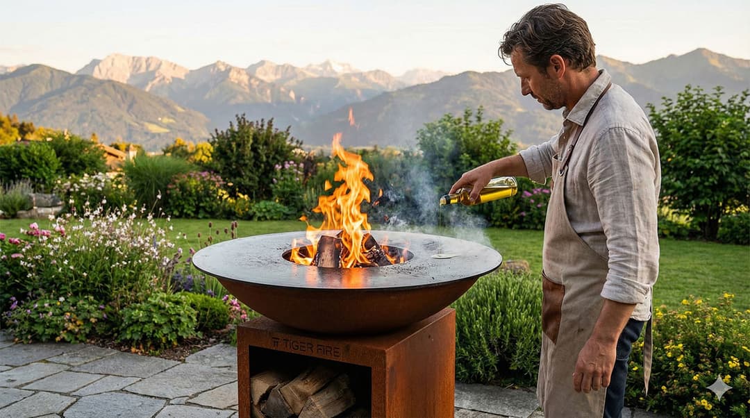 Welches Öl nutze ich für die Backplatte meines Plancha BBQ?