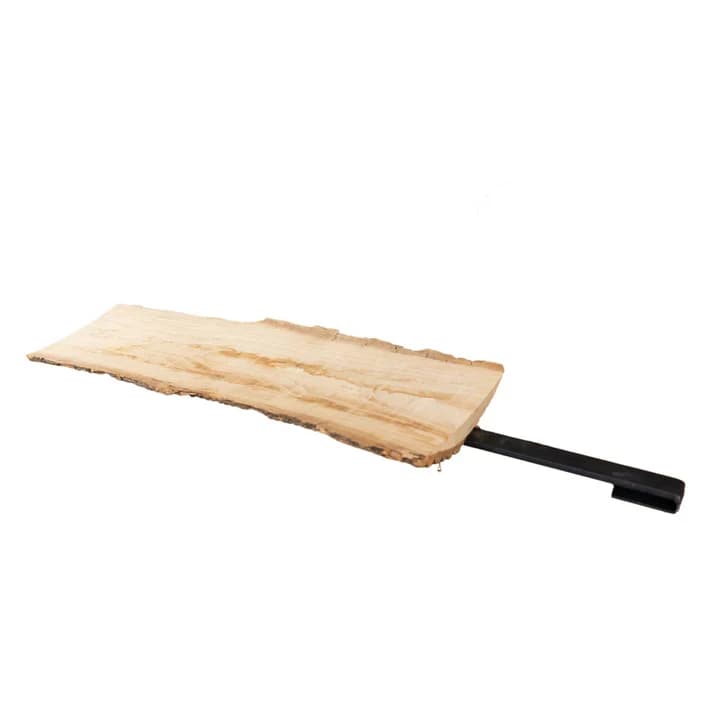 Servierbrett aus Eschenholz - Tiger Fire Plancha BBQ 88