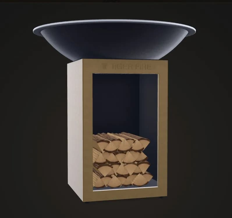 Plancha BBQ, 88 Storage Bronze & Black - Tiger Fire