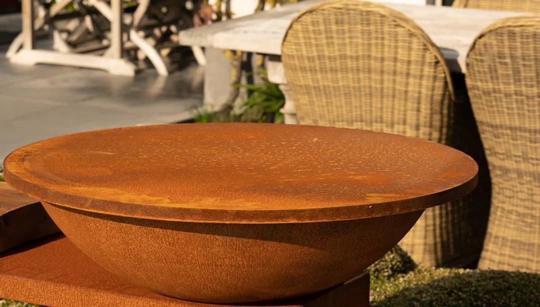 Abdeckhaube Corten - Tiger Fire Plancha BBQ 88