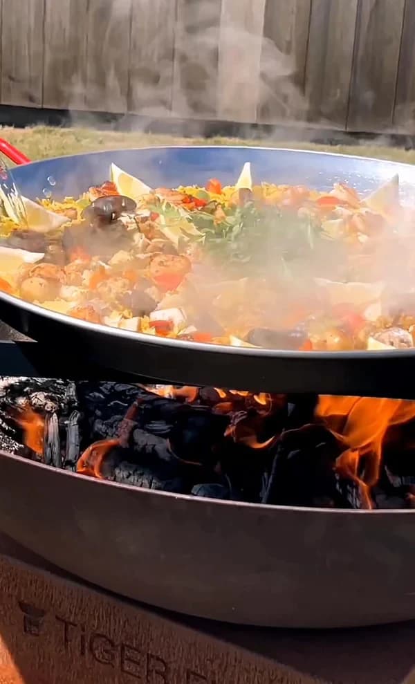 Paella Set - TIGER FIRE Plancha BBQ 70