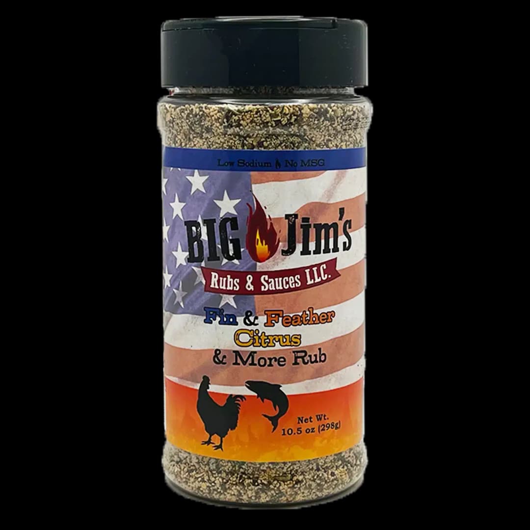 Fin & Feather Citrus Dry Rub - Big Jim's