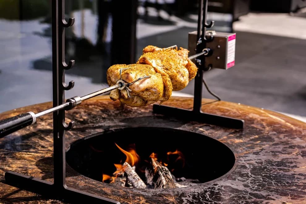 Pro Rotisserie Kit - TIGER FIRE Plancha BBQ 88-112