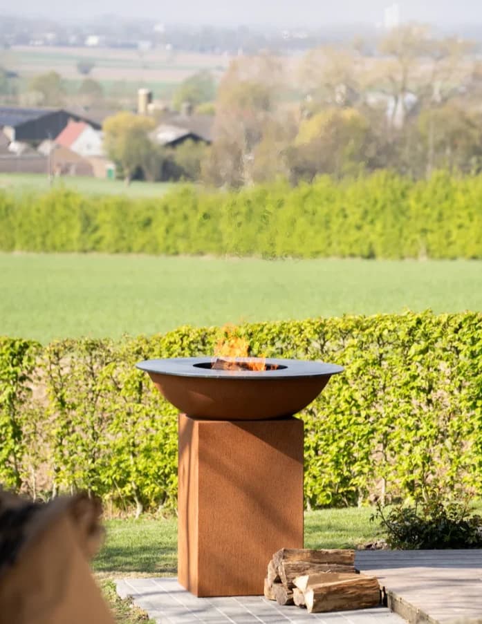Plancha BBQ, 88 Classic Corten Staal - Tiger Fire