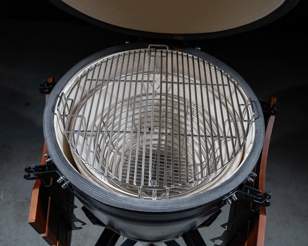 Large Kamado BBQ 21" Solo, Grill Bill Pro III