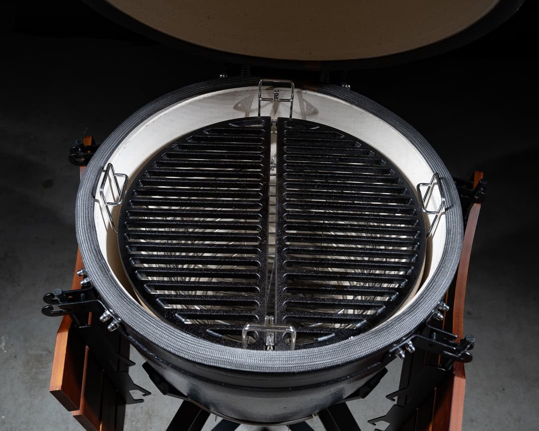 Large Kamado BBQ 21" Solo, Grill Bill Pro III