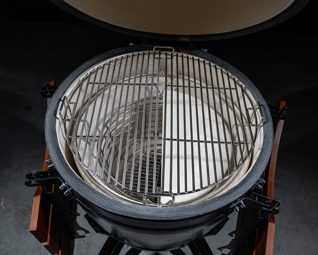 Large Kamado BBQ 21" Solo, Grill Bill Pro III