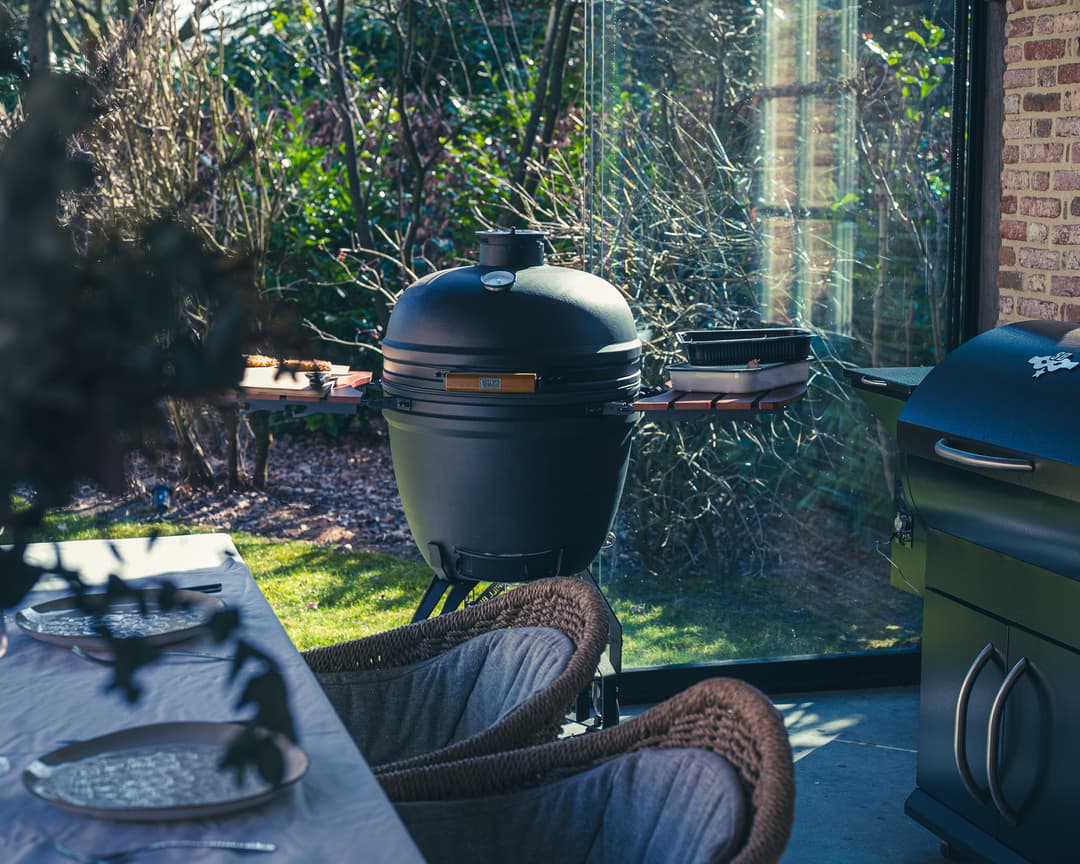 XL Kamado BBQ 23.5", Grill Bill Pro III