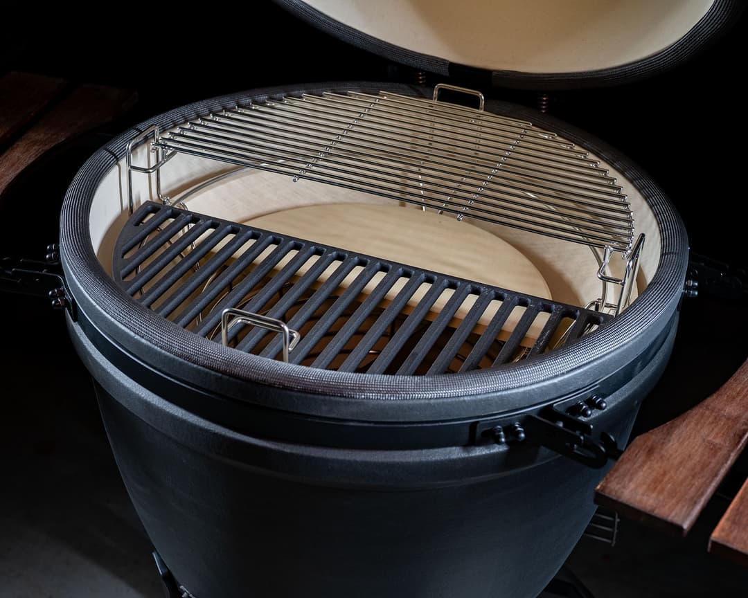 XL Kamado BBQ 23.5", Grill Bill Pro III