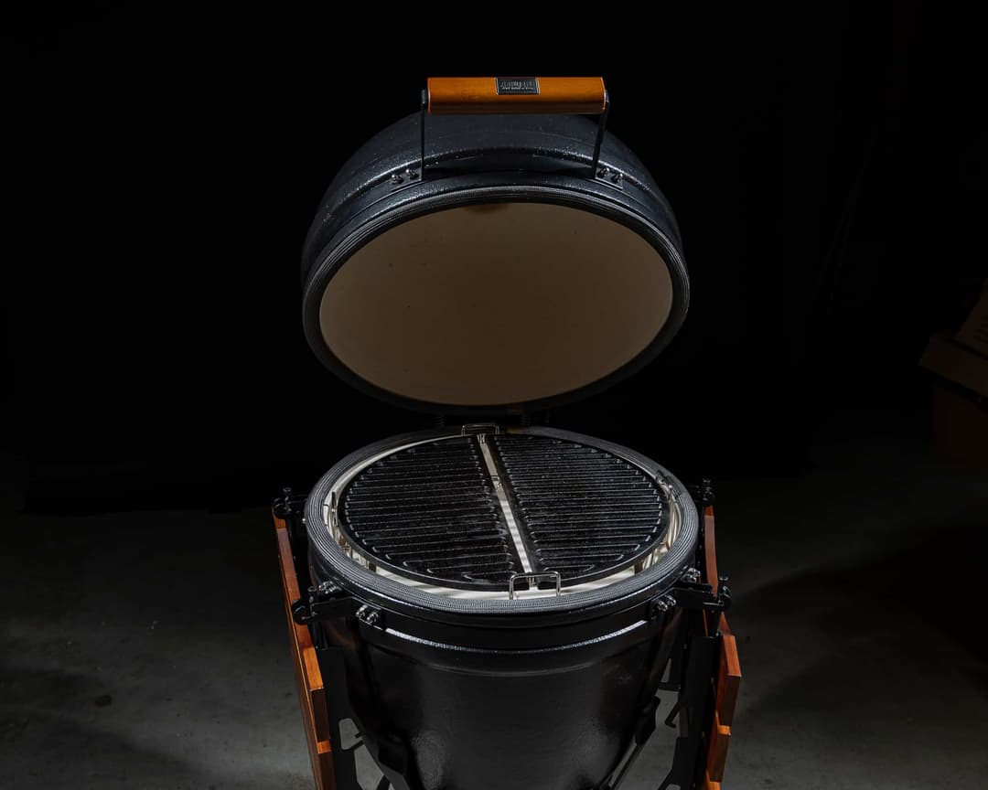 Large Kamado BBQ 21", Grill Bill Pro II - Solo