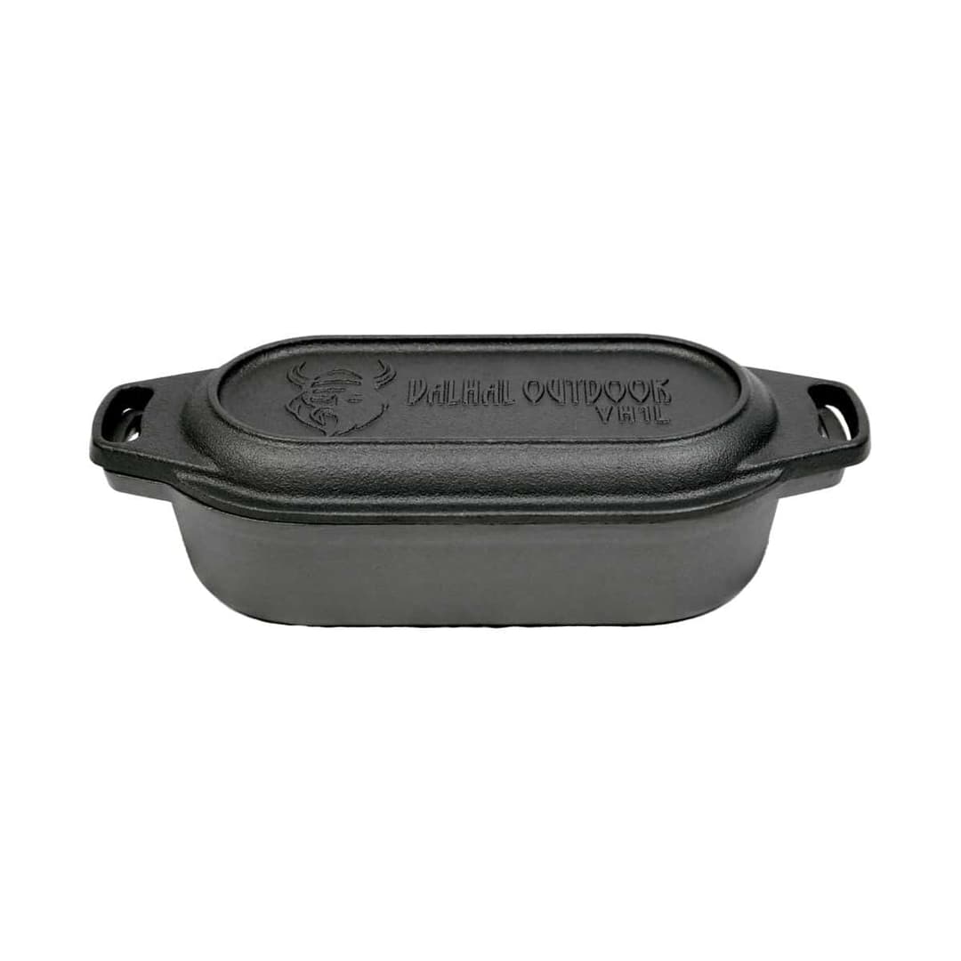 Dutch Oven / 2 Skillets - Valhal Outdoor - 1 Liter