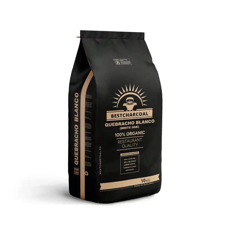 Holzkohle Quebracho Blanco - BestCharcoal - 10 kg