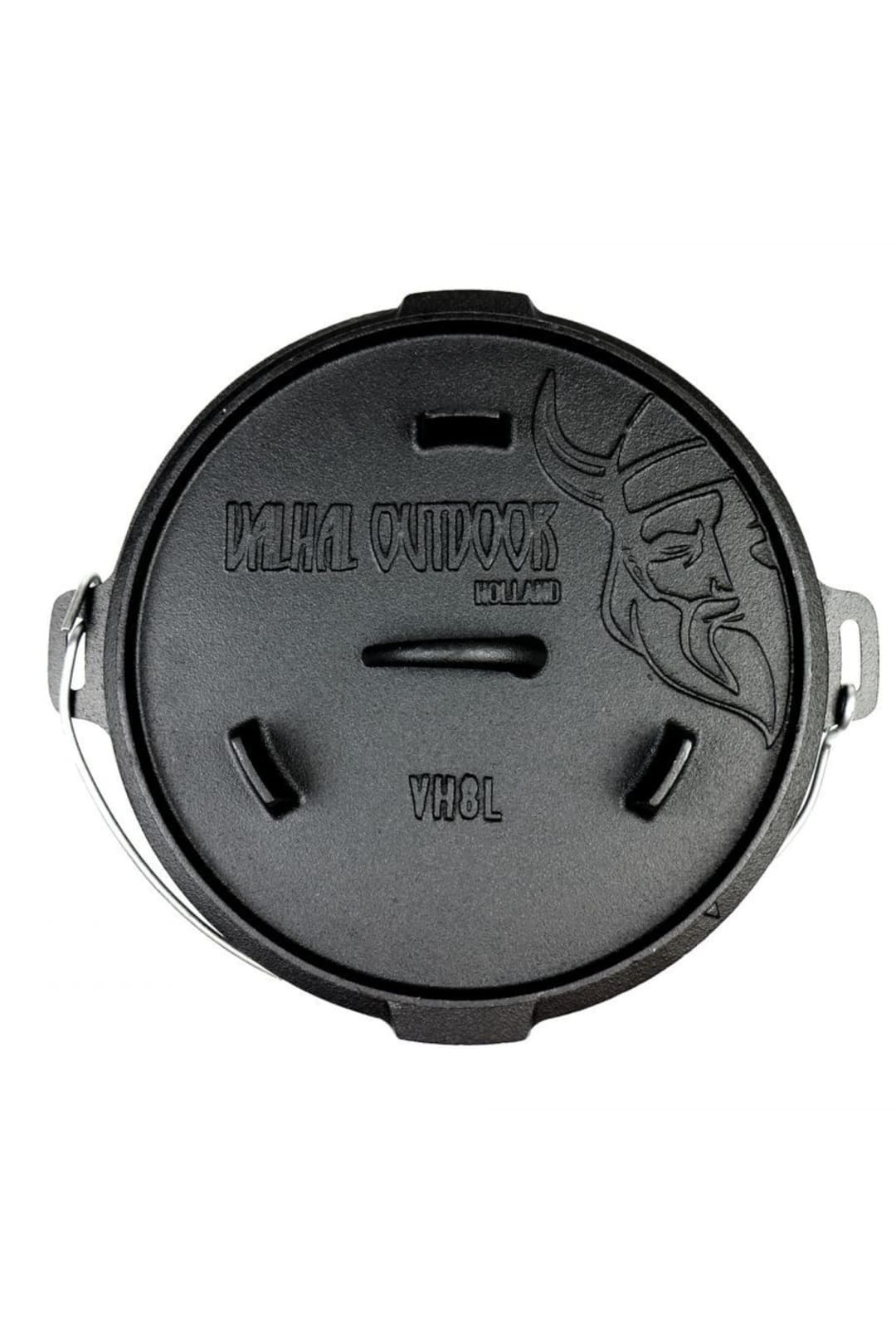 Dutch Oven 8L - Valhal Outdoor - ohne Füße