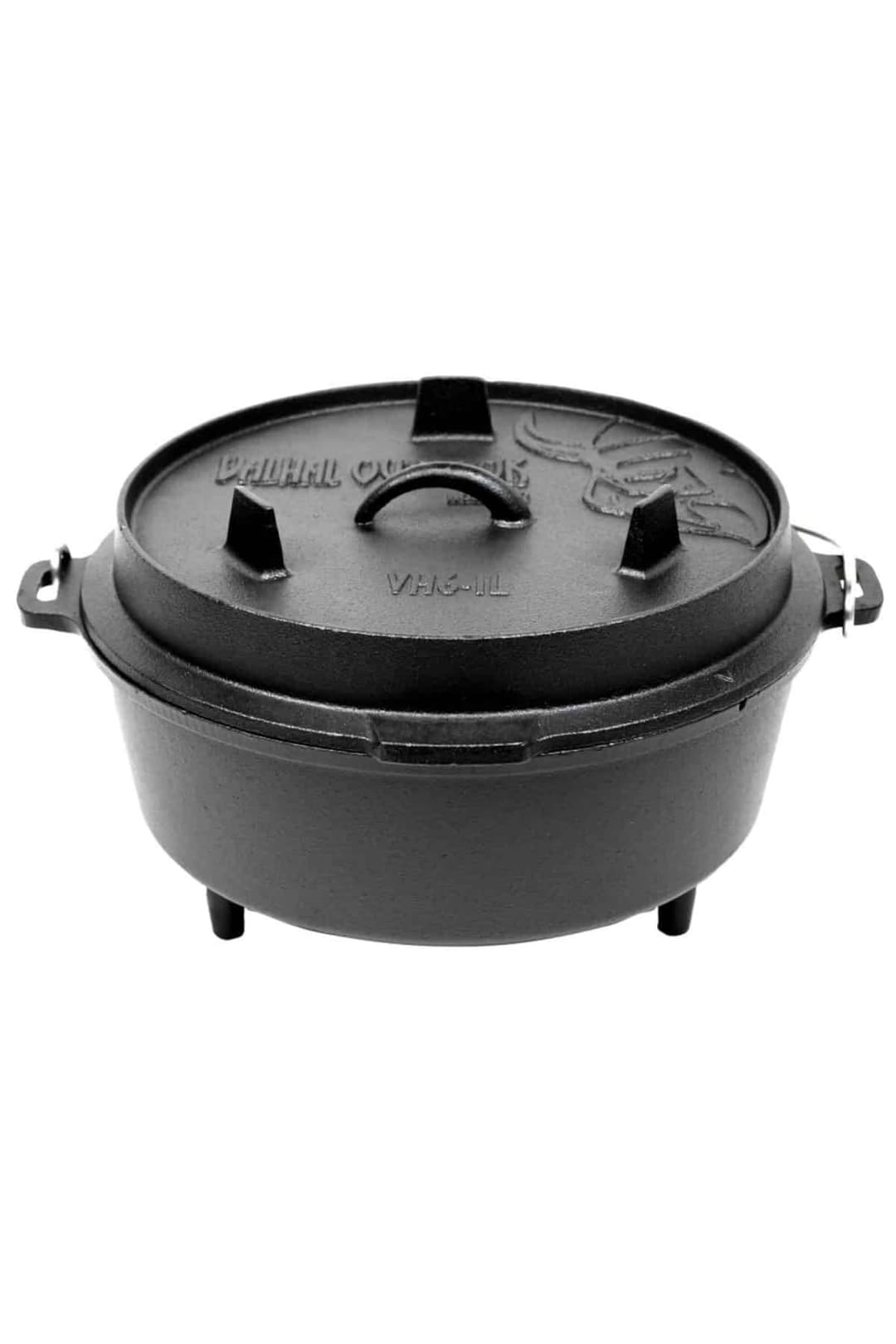 Dutch Oven 6,1L - Valhal Outdoor - mit Füßen