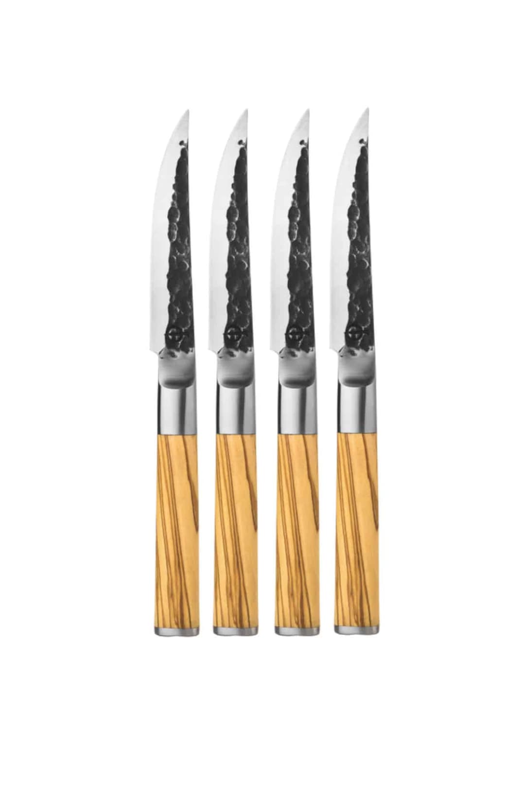 Olive Forged - 4-teiliges Steakmesser-Set