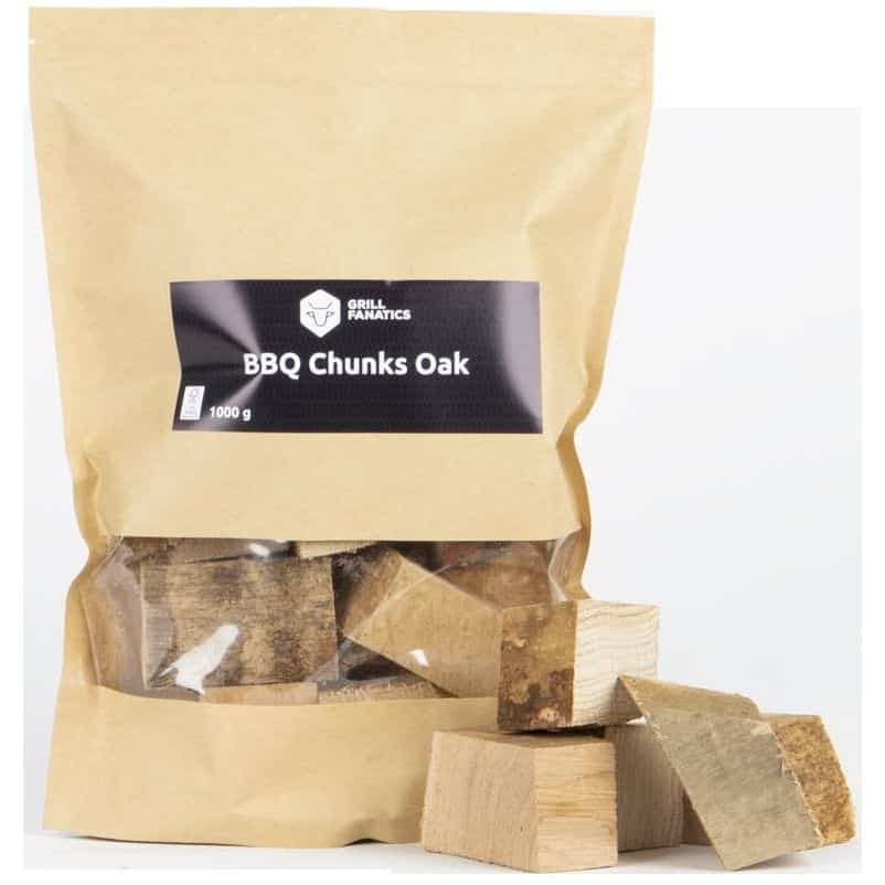 Räucherholz Chunks Eiche - 1kg - Grill Fanatics