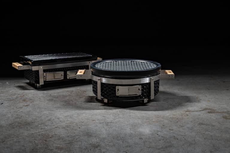 Japanse Shichirin grills grill bill rond en rechthoek