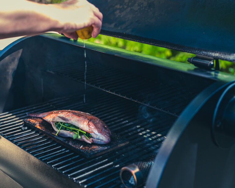 dorade van de bbq