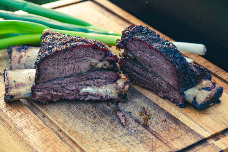 Shortribs op de pellet grill
