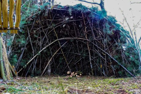 zelf shelter maken workshop