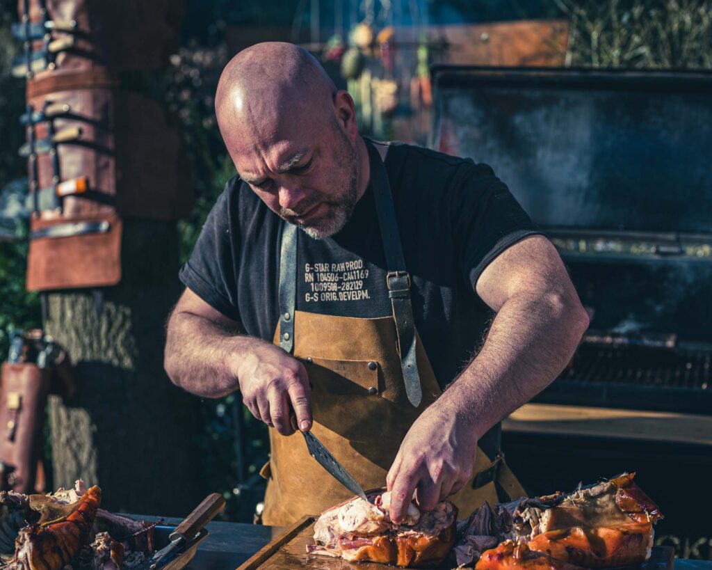 Smokey Bandit Pellet Grill 4 1 Over Nomad Fire Co; BBQ Beyond Borders
