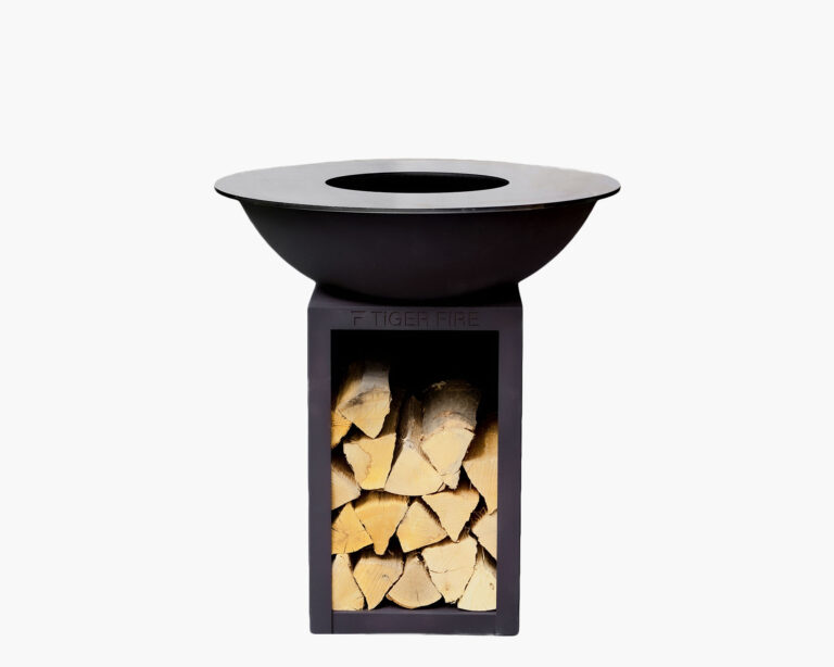 Plancha BBQ 88 cm storage Black Line Tiger Fire